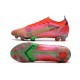 Nike Mercurial Vapor 14 Elite FG Chaussures Rubis Argent Metallique