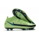 Nike Phantom GT Elite DF FG Homme Vert Noir Bleu