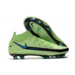 Nike Phantom GT Elite DF FG Homme Vert Noir Bleu