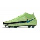 Nike Phantom GT Elite DF FG Homme Vert Noir Bleu