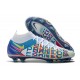 Nike Phantom GT Elite DF 3D FG Homme Blanc Bleu Rose Jaune