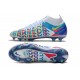 Nike Phantom GT Elite DF 3D FG Homme Blanc Bleu Rose Jaune