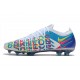 Crampon Nouveaux Nike Phantom GT Elite 3D FG Blanc Bleu Rose Jaune