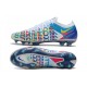 Crampon Nouveaux Nike Phantom GT Elite 3D FG Blanc Bleu Rose Jaune