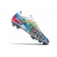 Crampon Nouveaux Nike Phantom GT Elite 3D FG Blanc Bleu Rose Jaune