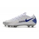 Crampon Nouveaux Nike Phantom GT Elite FG Blanc Bleu