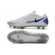 Crampon Nouveaux Nike Phantom GT Elite FG Blanc Bleu