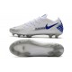 Crampon Nouveaux Nike Phantom GT Elite FG Blanc Bleu