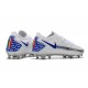 Crampon Nouveaux Nike Phantom GT Elite FG Blanc Bleu