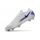 Crampon Nouveaux Nike Phantom GT Elite FG Blanc Bleu