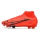 Nike Mercurial Superfly VIII Elite FG Rouge Noir