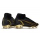 Nike Mercurial Superfly VIII Elite FG Noir Or