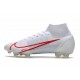 Nike Mercurial Superfly VIII Elite FG Blanc Rouge