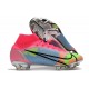 Nike Mercurial Superfly 8 Elite FG Crampons Rose Bleu Vert