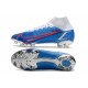 Nike Mercurial Superfly 8 Elite FG Crampons Bleu Blanc Rouge