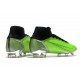 Nike Mercurial Superfly VIII Elite FG Vert Argent Noir