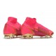 Nike Mercurial Superfly 8 Elite FG Crampons Rose Or Noir