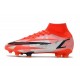 Nike Superfly 8 Spark Positivity CR7 Elite FG Rouge Blanc Noir