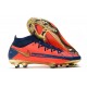 Nouvel Nike Phantom GT Elite DF FG Orange Or Bleu