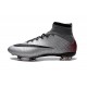 Meilleure Chaussures Nouveau Nike Mercurial Superfly CR7 Quinhentos Gris Rouge