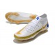 Nouvel Nike Phantom GT Elite DF FG Blanc Or Bleu