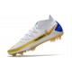 Nouvel Nike Phantom GT Elite DF FG Blanc Or Bleu