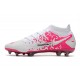 Nouvel Nike Phantom GT Elite DF FG Blanc Rose