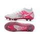 Nouvel Nike Phantom GT Elite DF FG Blanc Rose