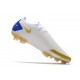 Nike Chaussure Phantom GT Elite FG Blanc Bleu Or