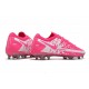 Nike Chaussure Phantom GT Elite FG Rose Blanc