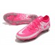 Nike Chaussure Phantom GT Elite FG Rose Blanc