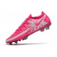 Nike Chaussure Phantom GT Elite FG Rose Blanc