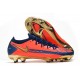 Nike Chaussure Phantom GT Elite FG Orange Bleu Or