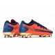 Nike Chaussure Phantom GT Elite FG Orange Bleu Or