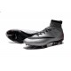 Meilleure Chaussures Nouveau Nike Mercurial Superfly CR7 Quinhentos Gris Rouge