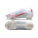 Nike Mercurial Vapor 14 Elite FG Chaussures Blanc Rouge