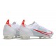 Nike Mercurial Vapor 14 Elite FG Chaussures Blanc Rouge