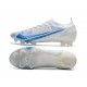 Nike Mercurial Vapor 14 Elite FG Chaussures Blanc Bleu