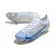 Nike Mercurial Vapor 14 Elite FG Chaussures Blanc Bleu