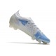 Nike Mercurial Vapor 14 Elite FG Chaussures Blanc Bleu