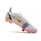 Nike Mercurial Vapor 14 Elite FG Chaussures Blanc Noir Rose