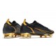 Nike Mercurial Vapor 14 Elite FG Chaussures Noir Or