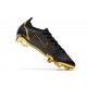 Nike Mercurial Vapor 14 Elite FG Chaussures Noir Or