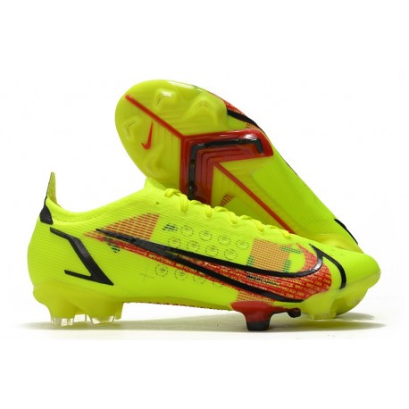 Nike Mercurial Vapor XIV Elite FG Volt Carmin Noir