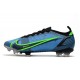 Nike Mercurial Vapor XIV Elite FG Bleu Noir