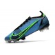 Nike Mercurial Vapor XIV Elite FG Bleu Noir