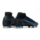 Nike Mercurial Superfly VIII Elite FG Noir Gris Acier