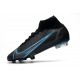 Nike Mercurial Superfly VIII Elite FG Noir Gris Acier