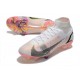 Nike Mercurial Superfly VIII Elite FG Blanc Noir Carmin Rose