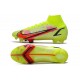 Nike Mercurial Superfly VIII Elite FG Volt Carmin Noir